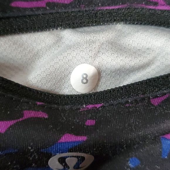 Lululemon Speed Tight IV Brushed Full Length Ruched Leggings Black Shadow Wrap 8 - Picture 13 of 14